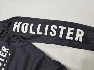 HOLLISTER bluzka czarna big log M