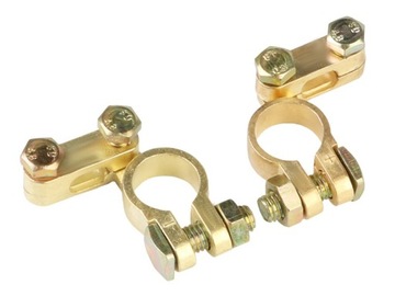 KLEMA KLEMY AKUMULATORA ZACISK MINUS PLUS 300A
