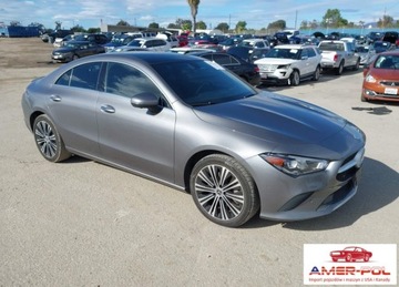 Mercedes CLA C118/X118 Coupe 2.0 250 224KM 2022 Mercedes-Benz CLA 2022r., Cla 250 Coupe, 2L, od ubezpieczalni 2.0 Benzyna