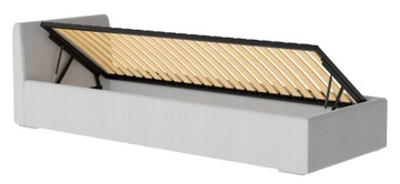 PODNOSZONY METALOWY STELAŻ POD MATERAC 80x200x24!