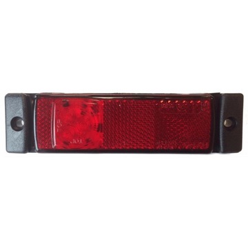 Lampa obrysowa odblaskiem czerwona Horpol LD129