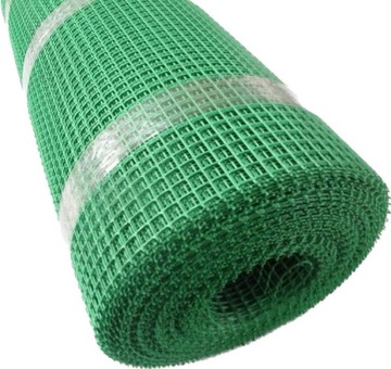 SIATKA OGRODZENIOWA PCV ZIELONA 40cm x 50m