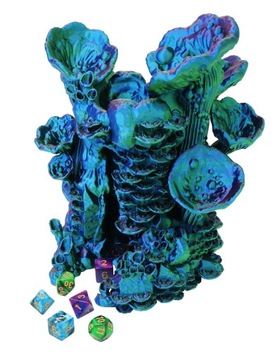 Башня из кубиков с грибами - Stratation Design Ствол с грибом