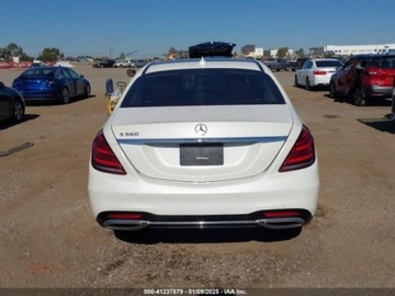 Mercedes Klasa S W222 2019 Mercedes-Benz Klasa S 2019r., S 560, od ubezpieczalni 4.0 Benzyna 463KM, zdjęcie 5