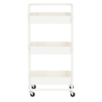 Wózek pomocnik fryzjerski kosmetyczny spa do salonu półki regał na kółkach