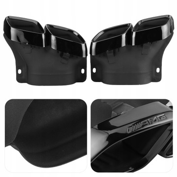 Наконечник выхлопной системы Mercedes AMG левый правый