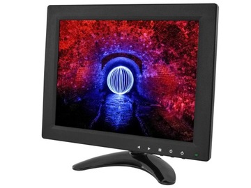 NVOX Monitor LED 10' VGA HDMI USB 12/230V Gw.30m.