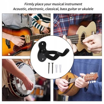 Настенный держатель для гитары с