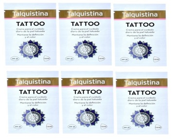 TALQUISTINA KREM DO PIELĘGNACJI TATUAŻU 6szt
