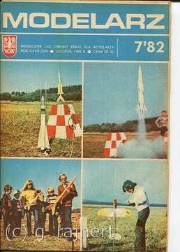 Modelarz 7/1982 N1K1-j Shinden,Hutte