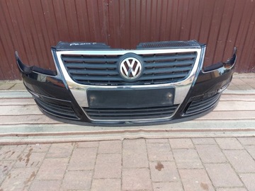 ZDERZAK PRZÓD VW PASSAT B6 CZARNY 08r