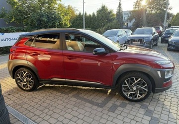 Hyundai Kona I Crossover 1.6 GDi Hybrid 141KM 2019 Hyundai Kona Rej 02.2020 1,6 GDi Hybrid 141KM Klima Navi HUD Kamera Kola l, zdjęcie 4