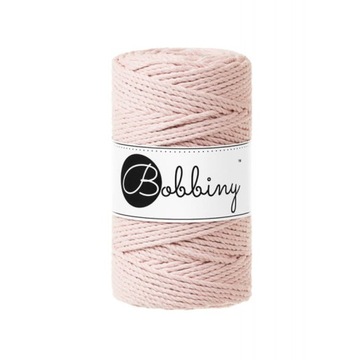 Sznurek bawełniany Bobbiny 3PLY Pastelowy Róż