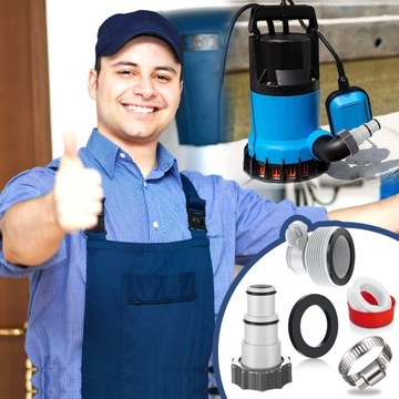 4x ZŁĄCZKA REDUKCJA DO WĘŻY DLA POMP WĘŻE BASENY ADAPTER DO INTEX 32-38MM