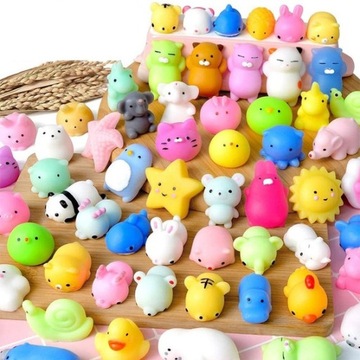 30 x SQUISHY MOCHI FIDGET GNIOTKI POP IT GNIOTEK