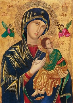 MATKA BOŻA NIEUSTAJĄCEJ POMOCY 15 x 21 OBRAZEK 3D