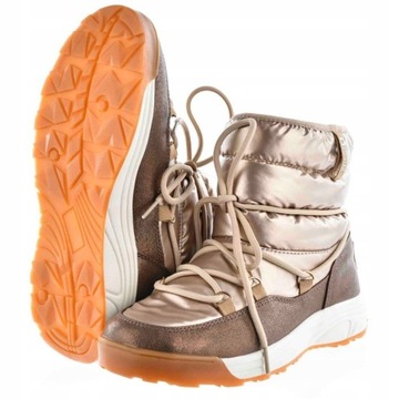 ЖЕНСКАЯ ЗИМНЯЯ ОБУВЬ BIG STAR, СНЕЖНЫЕ БОТИНКИ С УТЕПЛЕНИЕМ