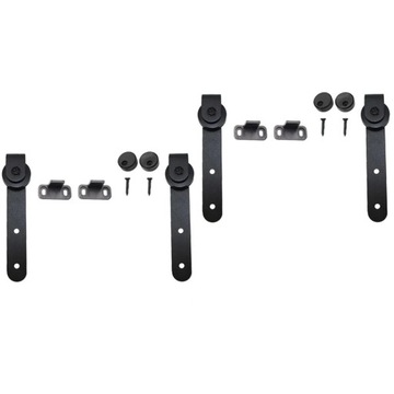 КОМПЛЕКТ РЕЙКИ ДЛЯ РАЗДВИЖНЫХ ДВЕРЕЙ САРАРА РОЛИКОВАЯ ВЕШКА, 2 КОМПЛЕКТА