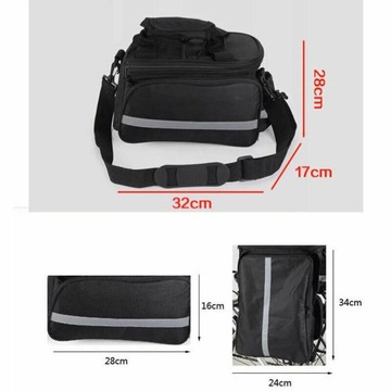 ВОДОНЕПРОНИЦАЕМАЯ СУМКА ДЛЯ ВЕЛОСИПЕДА ЗАДНЯЯ СУМКА ДЛЯ ВЕЛОСИПЕДА 27 Л