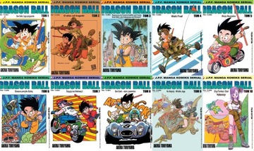 DRAGON BALL #1-10 - PAKIET - MANGA - NOWY