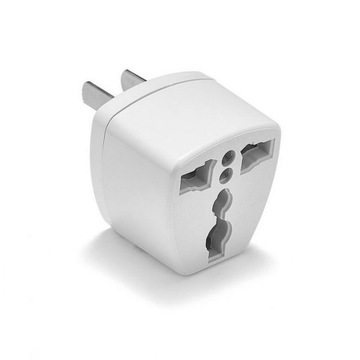 Adapter przejście gniazdo EU PL Polska - wtyk USA