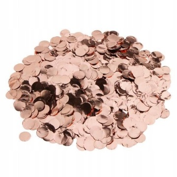 3x 10g Koło Konfetti Ślubne dla