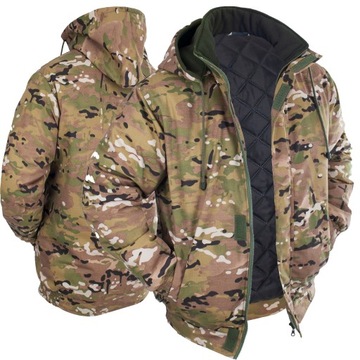 Kurtka Wojskowa OCIEPLANA ZIMOWA Multicam r. S