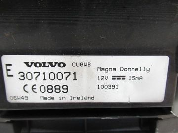 PŘÍSTROJOVÁ DESKA 30710071 VOLVO C30 1.6D
