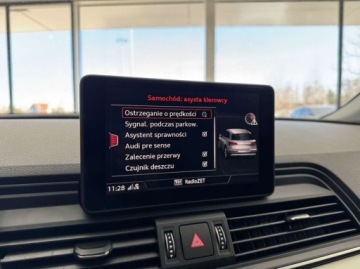 Audi Q5 II SUV 2.0 TDI 150KM 2017 Audi Q5 2.0 TDI 150km Kamera cofania Podgrzewane fotele 2.0 Diesel, zdjęcie 30