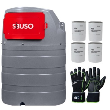 Dwupłaszczowy Zbiornik Na Olej 1500L Sibuso V1500