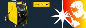 MIGOMAT MAGNUM MIG 351 DUAL PULS SYNERGY IGBT СВАРОЧНЫЙ МАШИН 350A 400V ТОЧЕЧНО 4X4