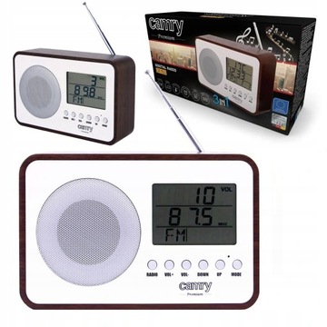 RADIO KUCHENNE CAMRY CR1153 CYFROWE RETRO FM ZEGAR BUDZIK