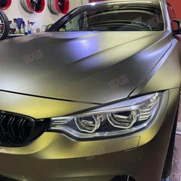 -HIT HEXIS Фольга золотисто-черная матово-золотая 152x100см