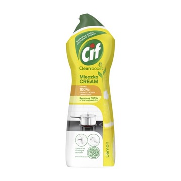 CIF CREAM LEMON MLECZKO DO CZYSZCZENIA 780G