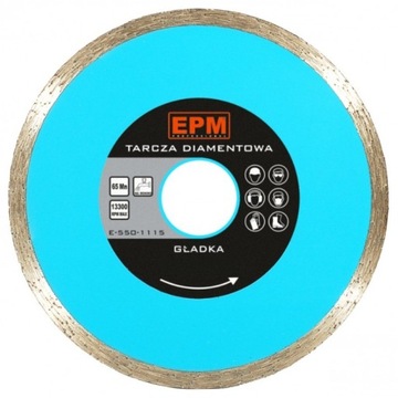 TARCZA DIAMENTOWA GŁADKA 180MM E-550-1180 EPM