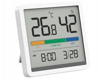 Stacja pogody czujnik temperatury i wilgotności z zegarem Xiaomi MIIIW