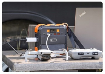 Портативная электростанция FlashFish + солнечная панель