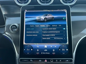 Mercedes GLC C254/X254 Coupe 2.0 220d 197KM 2024 Mercedes-Benz GLC 220 d 4 MATIC Coupe AMGPremium PlusBurmesterJasne Wnetrze, zdjęcie 28