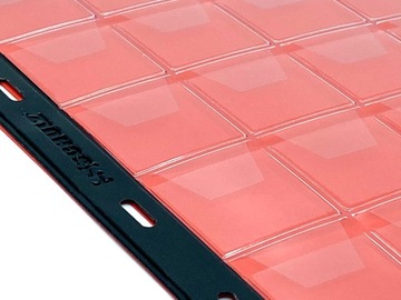 SCHULZ Альбом для монет разных размеров на 221 монету. Черный