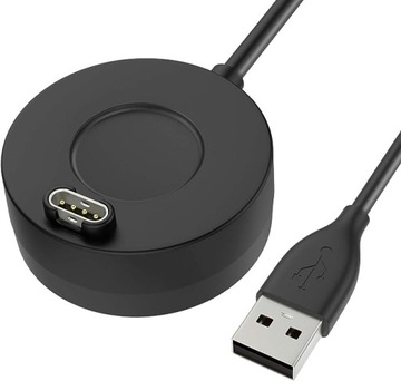 Ładowarka stacja dokująca z kablem USB - czarna