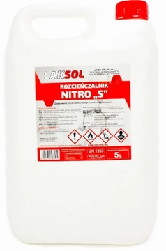 ROZCIEŃCZALNIK ROZPUSZCZALNIK Nitro S PREMIUM 5L