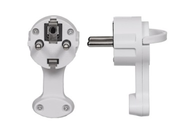 СВЕРХПЛОСКАЯ УГЛОВАЯ ВИЛКА С МЕБЕЛЬНОЙ РУЧКОЙ