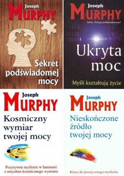 JOSEPH MURPHY Zestaw 4 książek