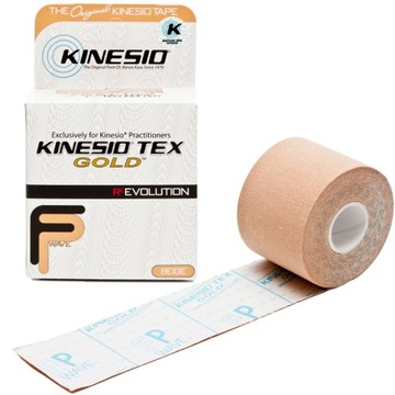 Taśma Kinesio Tex Gold FP 5cm x 5m tejp beżowa
