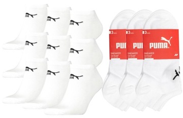 9 PAR PUMA SKARPETY STOPKI BIAŁE 43-46