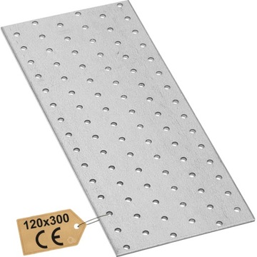 PP21 PŁYTKA PERFOROWANA ŁĄCZNIK PŁASKI OC 120x300