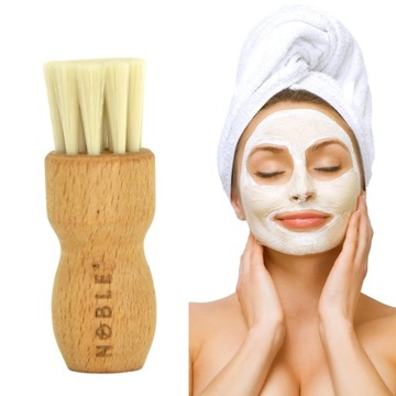 Две массажные щетки и маски для лица NOBLE