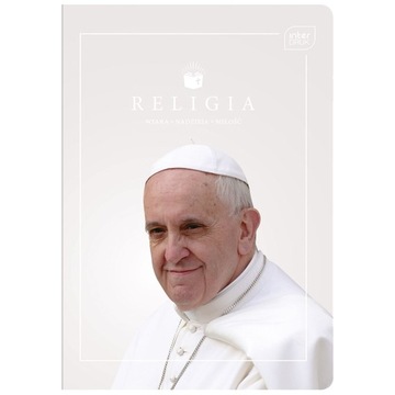 Zeszyt A5 60k kratka RELIGIA JPII/FRANCISZEK INTER
