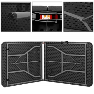 НАБОР ДЛЯ КЕЙТЕРИНГА СТОЛ + 2 СКАМЕЙКИ САДОВЫЙ БАНКЕТНЫЙ СКЛАДНОЙ ТУРИСТ