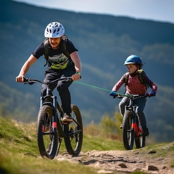 LINA HOLOWNICZA PRZYCZEPNOŚĆ DO ROWERU ZEWNĘTRZNEGO 2,5 M